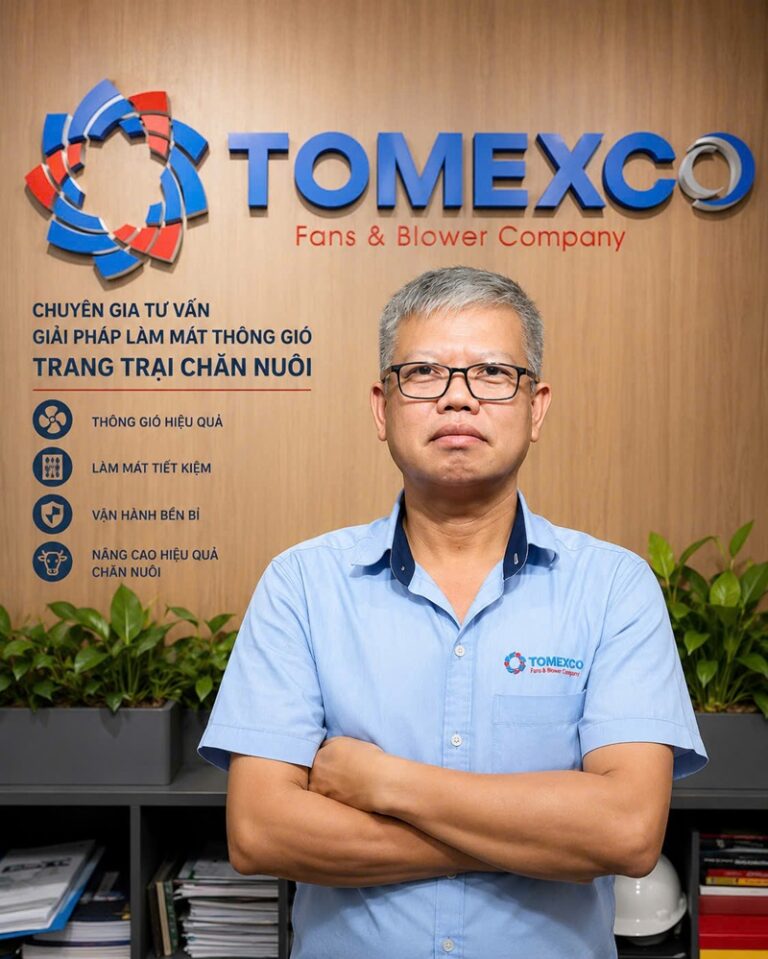 Ông Hoàng Trung Thành – Chuyên gia tư vấn giải pháp làm mát và thông gió trang trại chăn nuôi